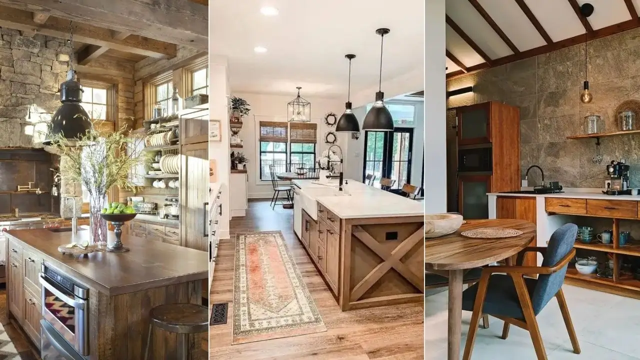 rustic farmhouse kitchen decor